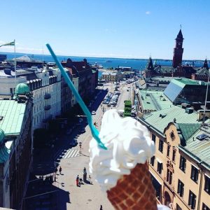 Helsingborg ice cream view
